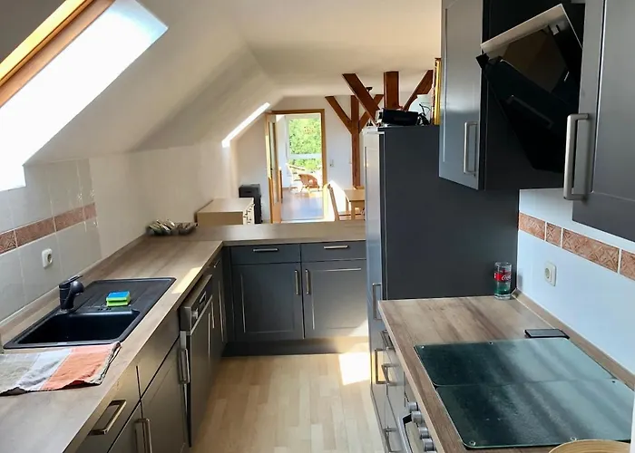 Storchennest - Mit Kamin, Sauna, Garten, E-piano Apartment