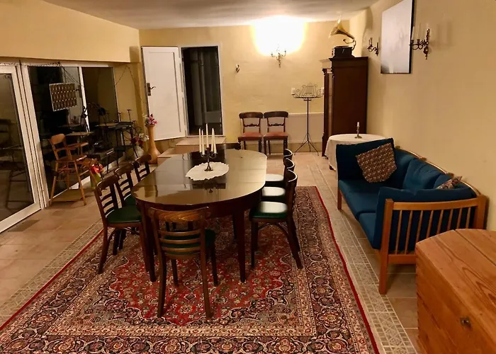 Storchennest - Mit Kamin, Sauna, Garten, E-piano Apartment *